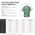 thumbnail image 7 of Disketp Men's Hawaiian Tropical Floral Print Shirts Button Down Holiday Beach Shirts-4X-Large, 7 of 7
