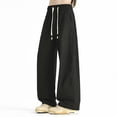 thumbnail image 4 of Pantalon Décontracté Moderne à Coupe Fuselée avec Ourlet Arrondi, Tissu Extensible Flexible pour un Style de Rue Léger et Confortable, Tenue Quotidienne, 4 of 5