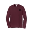thumbnail image 1 of Gravity Outdoor Co. Chemise à Manches Longues - Bordeaux - Logo Noir - P, 1 of 2