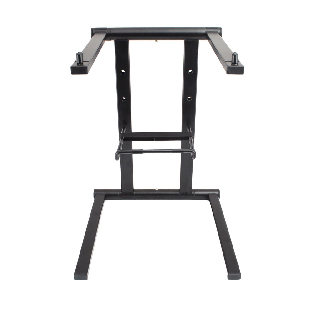 Pyle Universal Portable Foldable Professional DJ Laptop Stand w/ Accessory Tray