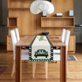 thumbnail image 1 of Harpily Bannière de Table Décorative Drapeau de Table de la Saint-Patrick Lin Camion Gnome Chemin de Table Simple et Généreux Résistant à la Graisse, 1 of 4