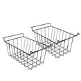 thumbnail image 1 of Freezer Wire Baskets, 2Pcs Freezer Baske Organizer with Handles, Refrigerator Metal Wire Storage Divider, Container Bins for Kitchen, Pantry, Cabinet, Closets, Closet,, 1 of 8