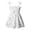 E111-White, variant on hengsof Toddler Girls Sleeveless Tank Top, Cute Print Pattern Casual Camisole Dress for Summer, Sizes 1 Years to 6 Years