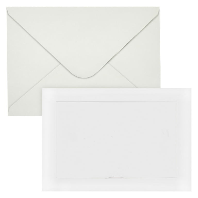 BEST PAPER GREETINGS 48 Pack Photo Frame Cards with Envelopes