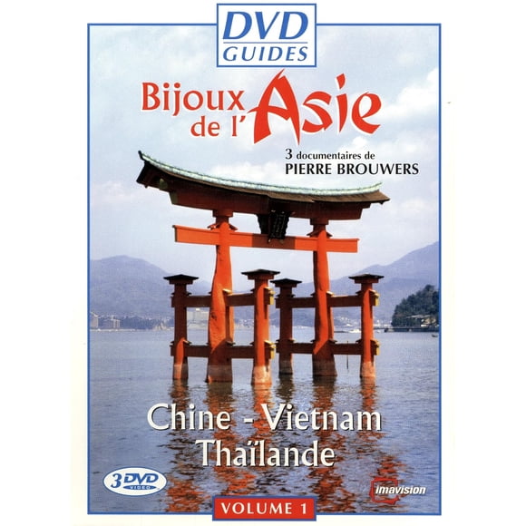 GUIDES COFFRET PRESTIGE - Chine, Vietnam, Thaïlande, les Bijoux de L'Asie (3DVD)