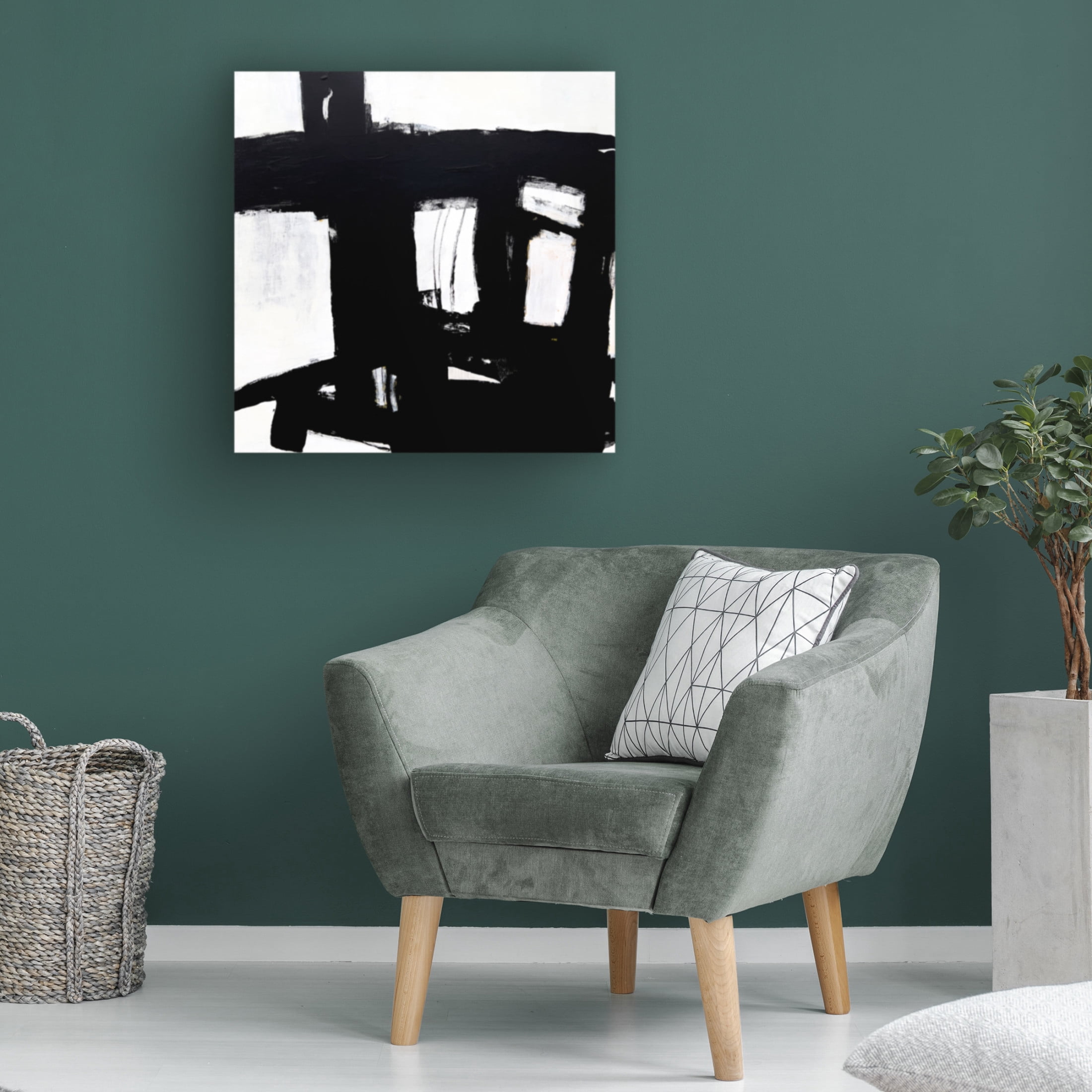 Canvas Wall Art - Jeffrey Tover 'Vetratta' Wall Art for Living Room, Bedroom, or Office Décor by Trademark Fine Art - 24 x 24 Inches