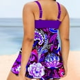 thumbnail image 4 of Feimerou Swimsuits for Women Plus Size Tankini Bathing Suits High Waisted Tummy Control Modest Two Piece Swimsuit with Boyshorts, 4 of 5