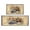 Cuisine Vintage Chef-5, variante sur Tapis de Cuisine Style Vintage Bois Brun Motif Café pour Plancher Lavables Antidérapants, Ensemble de 2 Tapis Absorbants pour Évier Tapis Coureur Imperméable pour Buanderie, Tapis de Cuisine 17.7x24+17.7x48 Pouces