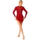 thumbnail image 5 of Traje de patinaje sobre hielo para mujer, vestido de baile lírico moderno con diamantes de imitación brillantes, ropa de baile profesional con dobladillo Irregular, 5 of 5