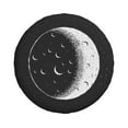 thumbnail image 3 of PUREYAH Vintage Moonlight Monochrome Rv Spare Tire Cover, Wheel Covers Protectors Universal Fit for Camping Travel Trailer Truck 16 inch, 3 of 6