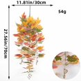 thumbnail image 2 of POINTERTECK Festival Simulation Maple Leaf Garland Door Hanging Festival Autumn Color Dead Branch Vine Window Wall Hanging, 2 of 3