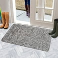 thumbnail image 5 of Bohemian Vintage Grey Door Mat Welcome Door Mat for Front Door, Home Entrance, Yard, Floor, Patio, Non Slip Spring Summer Welcome Mat Indoor Outdoor Doormat 0"*", 5 of 6
