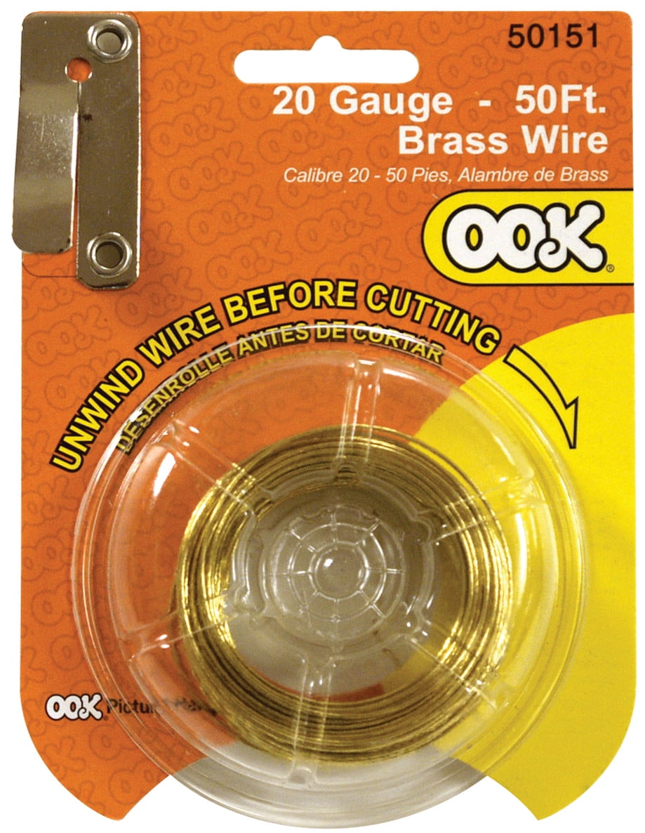 16swg 1.6mm Brass Wire 10ft 