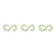 thumbnail image 3 of Plantas artificiales colgantes Toystoory 12 piezas de hiedra verde, 3 of 6