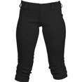 thumbnail image 2 of 2665W-01-L Womens Nufit Knickers With Belt Loops Black Large, 2 of 4
