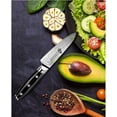 thumbnail image 4 of TUO Paring Knife - Peeling Knife&nbsp;Ultra Sharp 3.5-inch - High&nbsp;Carbon&nbsp;Stainless&nbsp;Steel&nbsp;- Kitchen Utility Knife with G10 Full Tang Handle - Black Hawk-S Knives Including Gift Box, 4 of 5
