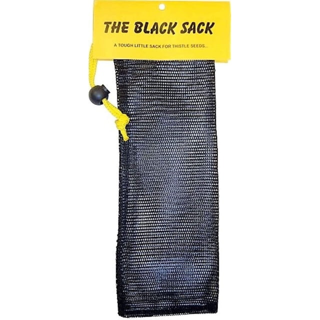 Comedero para calcetines de cardo Nyjer negro
