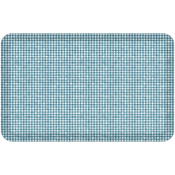 Newlife By Gelpro Designer Comfort Kitchen Floor Mat 20x32 Carlyle Turquoise Walmart Com Walmart Com