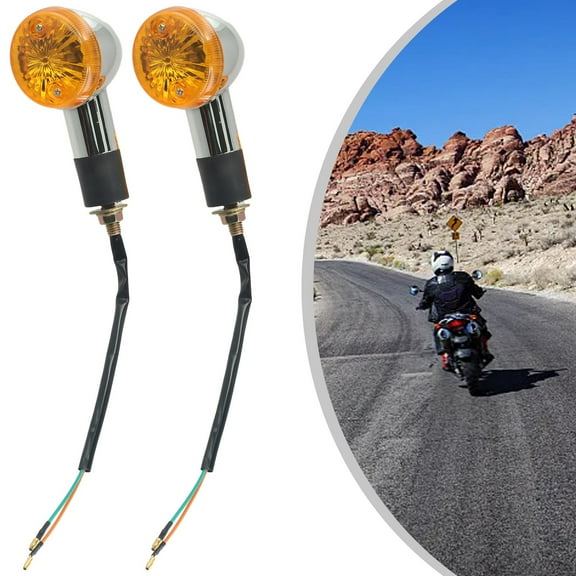 2pcs For Honda Shadow VT 750 1100 VTX 1300 1800 C Motorcycle Turn Signal Lights