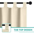 thumbnail image 3 of Pro Space 2 Pack Outdoor Curtains Tab Top (3" Long) Window Curtain, 3 of 6