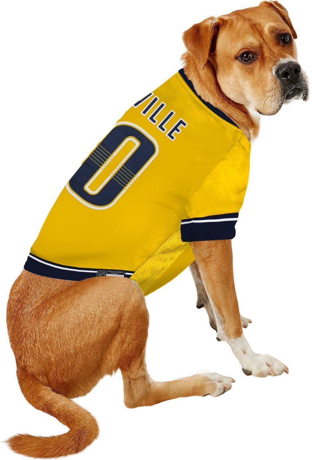 Pets First NHL Nashville Predators Mesh Jersey for Dogs and Cats - Licensed