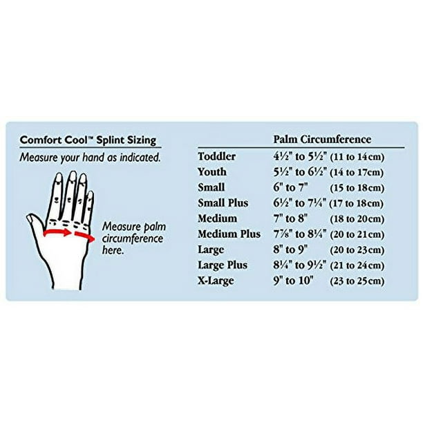  Comfort Cool Thumb CMC Restriction Splint. Patented Thumb Brace  Provides Support and Compression. Helps with Arthritis, Tendinitis,  Surgery, Dislocations, Sprains, Repetitive Use. Left Medium : Health &  Household