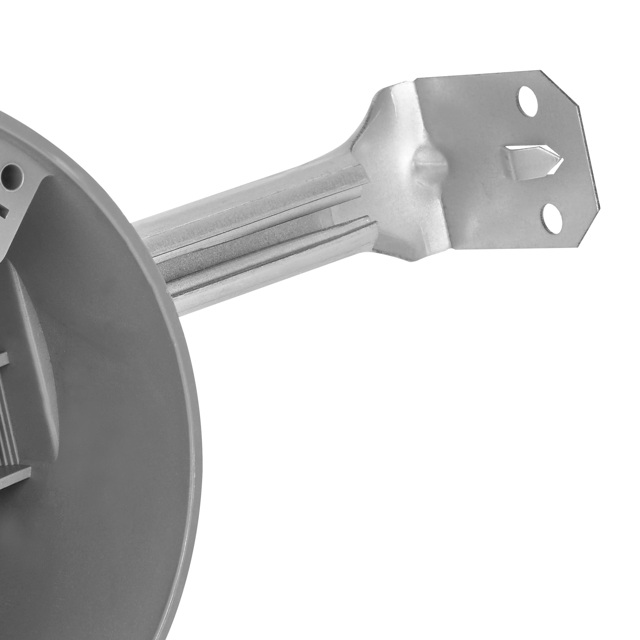 Maxxima 1-Gang 4 in. Round Junction Box, 20 Cu. in, New Work Electrical Ceiling Box with Adjustable Hanger Bar, Fire Rated (10 Pack)