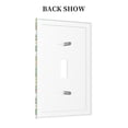 thumbnail image 6 of Zufioo St. Patrick's day in green colors Print Switch Wall Plate, Dustproof and Heat-resistant Decorative Wall Switch Cover, Suitable for Residential and Commercial Areas-Mid-size, 6 of 7