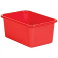 thumbnail image 1 of TEACHER CREATED RESOURCES (6 Unités) Petit Rangement en Plastique Rouge, 1 of 1