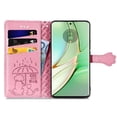 thumbnail image 3 of Funda Cartera FOXDOCK para Motorola Edge 2024 , Flip PU con Relieve de Gatos y Perros, Tarjetero y Soporte, 3 of 6