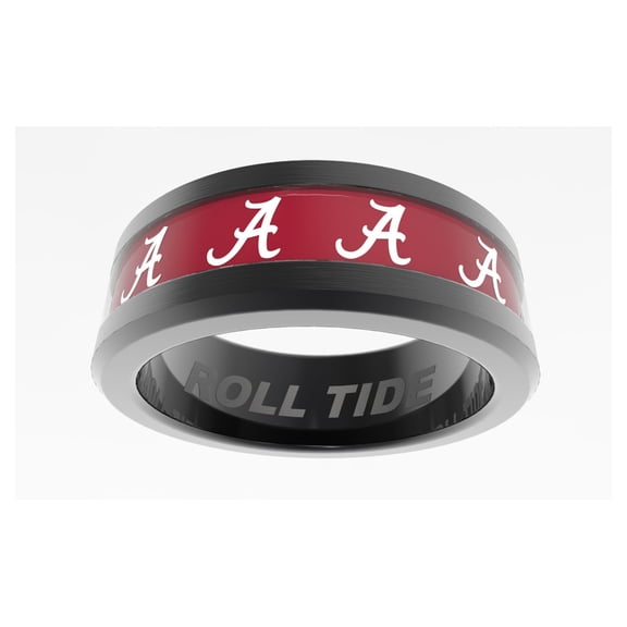 FanDrip Alabama Crimson Tide Tungsten Ring
