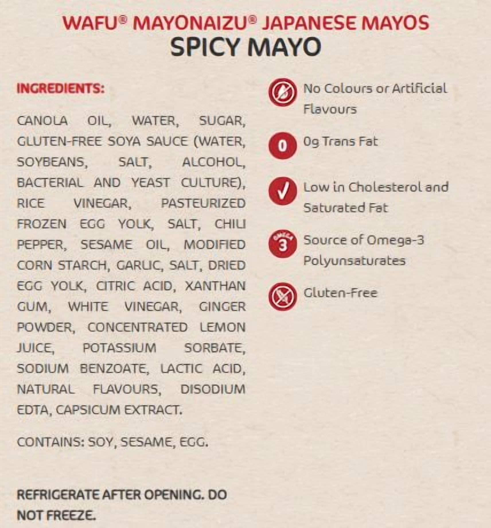 Wafu Spicy Mayonaizu Japanese Style Spread, 250ml, 250 mL