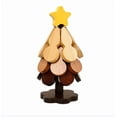thumbnail image 1 of small christmas tree Christmas Greeting Card Small Card Christmas Tree Paper Cuttings Blessing Message Card christmas decorations, 1 of 4