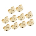thumbnail image 2 of 10 piezas de respaldos de pendientes Yuyangstore para pendientes pernos Medio dorado Tapones para los oídos de plata esterlina, 2 of 8