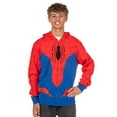 thumbnail image 4 of Marvel Spider-Man Hoodie Men's Cosplay Costume Zip Up Hooded Sweatshirt, 4 of 6