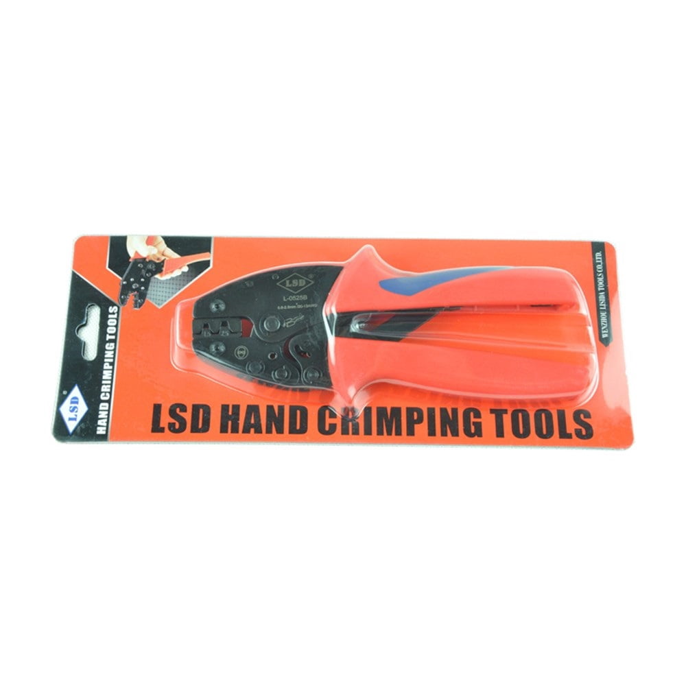 L-0525B 0.25-2.5mm² Crimping Pliers ,Multifunction Electrician Tool ,Belt Safety Science Festival Force Principle ,Durability That Lasts