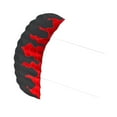 thumbnail image 4 of TTETTZ 2M Parafoil Kite Two Line 30M Line Stunt Kite for Children Adults Boys Girls Red Black, 4 of 9