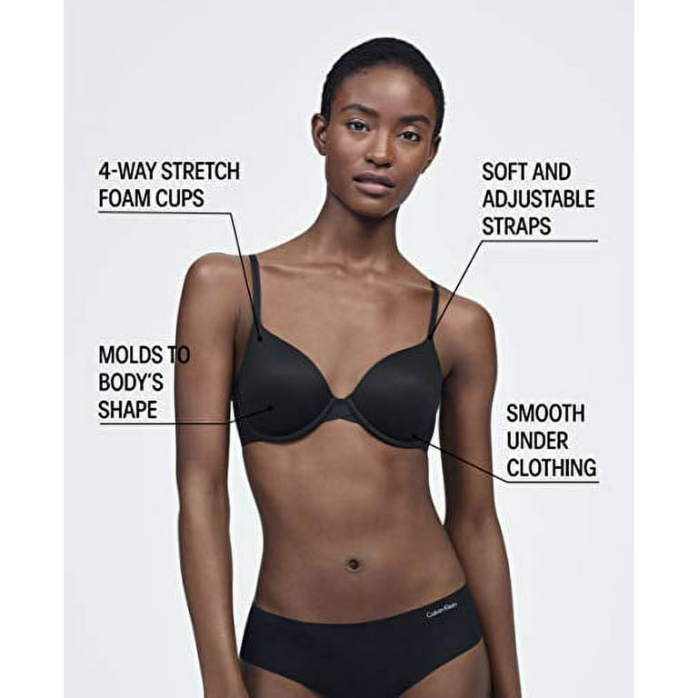 Calvin Klein Women's Perfectly Fit Modern T-Shirt Bra, Nymphs Thigh, 36B