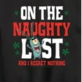 thumbnail image 3 of SpongeBob SquarePants - Plankton Naughty List - Toddler And Youth Crewneck Fleece Sweatshirt, 3 of 6