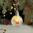 thumbnail image 5 of Zawou Multicolor Electroplated Christmas Ball Ornaments with Built-In Lights, Hanging Tree Decorations for Indoor Holiday Ambience, Vibrant Seasonal Display, 5 of 6