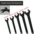 thumbnail image 2 of SagaSave Single Open Ended Wrench Spanner Kit Repair Tool Steel Black Size 17-38mm, 2 of 5