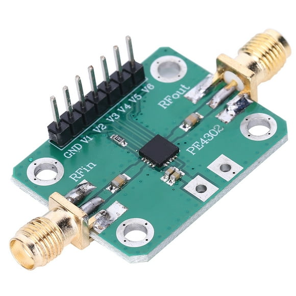 P Atenuador de RF paralelo directo, PE4302 RF Atenuador CNC Atenuador de control numérico Atenuador CNCRF Eficiencia maximizada NikouMX herramienta