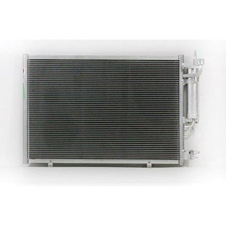 A-C Condenser - Pacific Best Inc For/Fit 3881 11-13 Ford Fiesta (Best Ford Fiesta Model)