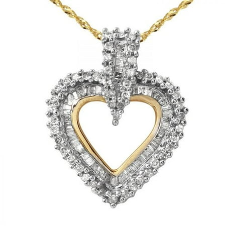 Foreli 1.53CTW Diamond 10k Yellow Gold Necklace