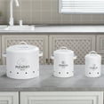 thumbnail image 3 of Binwennn Glass Storage Container Baking Storage Container Set Vacuum Seal Coffee Container Kitchen Storage Vegetable Storage Container Metal Storage Container Vintage Kitchen Vegetable Pots For, 3 of 7