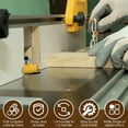 thumbnail image 4 of MesaSe 1/4 Inch Shank Rabbet Router Bit Set Wood Rabbeting Router Bit with 6 Interchangeable Bearings, 4 of 10