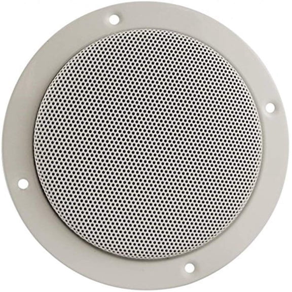 Jensen 1102094W Dual Cone 5.25" Entry Level Speaker, 24W Max Power Handling, Whizzer Tweeter, 140Hz to 6kHz Frequency Response, 4 Ohms Nominal Impedance, Sold Individually