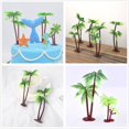 thumbnail image 5 of XHBTS 10 Piezas Modelo de árbol de Palma de Coco/Adorno para Pastel - Encantador Adorno para Magdalenas Modelo de Paisaje Modelo de Paisaje para Decoraciones de Pasteles o Modelo de construcción de Pa, 5 of 5