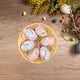 thumbnail image 4 of Easter Eggs Hanging Decoration Woven Basket Painted Eggs Decoration Easter Eggs Basket Props Ornaments, 4 of 6