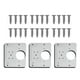 thumbnail image 1 of 1/3/6pcs Placa de reparación de bisagra para muebles de armario ventana de cajón de acero inoxidable accesorio de reparación de placa kaili Sencillez, 1 of 2